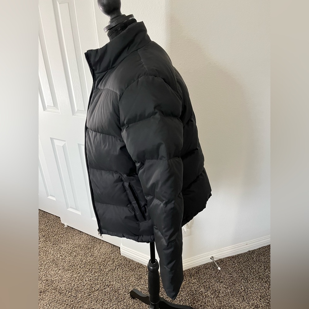 Athletech Black Puffer Jacket Women’s Large Winter Coat - Picture 4 of 9